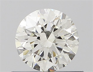 Picture of Natural Diamond 0.50 Carats, Round with Excellent Cut, G Color, VVS1 Clarity and Certified by IGI