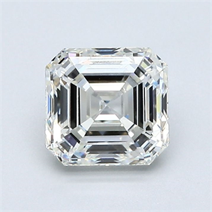 Foto Diamante Natural 1.20 quilates, Asscher , Color J, claridad VVS1 y certificado GIA de