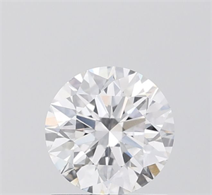 Picture of Lab Grown Diamond 1.02 Carats, Round with Ideal Cut, E Color, VS1 Clarity and Certified by IGI