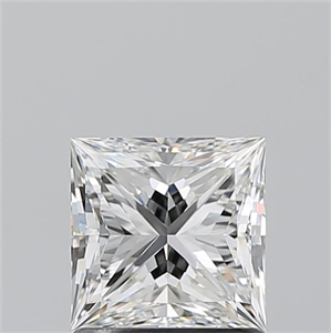Picture of Natural Diamond 1.20 Carats, Princess with  Cut, G Color, VS1 Clarity and Certified by GIA