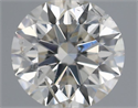 Natural Diamond 0.42 Carats, Round with Excellent Cut, I Color, SI2 Clarity and Certified by IGI
