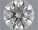 Natural Diamond 0.42 Carats, Round with Excellent Cut, I Color, SI2 Clarity and Certified by IGI