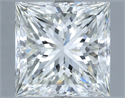 Natural Diamond 10.05 Carats, Princess with  Cut, I Color, SI1 Clarity and Certified by IGI