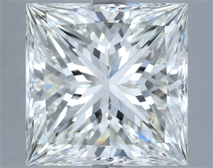 Foto Diamante Natural 10.05 quilates, Princesa , Color I, claridad SI1 y certificado IGI de