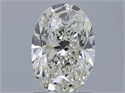 Diamante Natural 1.20 quilates, Ovalado , Color J, claridad VVS2 y certificado GIA