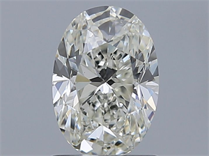 Foto Diamante Natural 1.20 quilates, Ovalado , Color J, claridad VVS2 y certificado GIA de