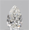 Diamante Natural 0.50 quilates, De pera , Color G, claridad VS1 y certificado GIA