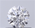 Del inventario de diamantes de laboratorio, 0.70 quilates, Redondo , Color D, claridad VS1 y certificado IGI