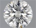Natural Diamond 0.81 Carats, Round with Excellent Cut, E Color, VVS1 Clarity and Certified by IGI