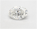 Natural Diamond 3.06 Carats, Oval with  Cut, H Color, VS2 Clarity and Certified by GIA