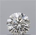 Diamante Natural 0.52 quilates, Redondo , Color I, claridad IF y certificado GIA