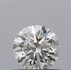 Foto Diamante Natural 0.52 quilates, Redondo , Color I, claridad IF y certificado GIA de