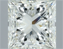 Diamante Natural 3.03 quilates, Princesa , Color J, claridad VS1 y certificado IGI