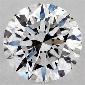 Picture of Natural Diamond 0.70 Carats, Round with Excellent Cut, D Color, SI2 Clarity and Certified by GIA