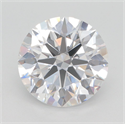 Del inventario de diamantes de laboratorio, 3.74 quilates, Redondo , Color D, claridad IF y certificado GIA