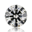 Natural Diamond 1.01 Carats, Round with Very Good Cut, M Color, VVS2 Clarity and Certified by GIA
