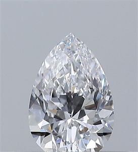 Foto Diamante Natural 0.30 quilates, De pera , Color D, claridad VVS2 y certificado GIA de