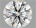 Del inventario de diamantes de laboratorio, 1.03 quilates, Redondo , Color E, claridad VS2 y certificado IGI