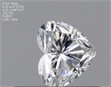 Natural Diamond 0.34 Carats, Heart with  Cut, D Color, VVS1 Clarity and Certified by GIA