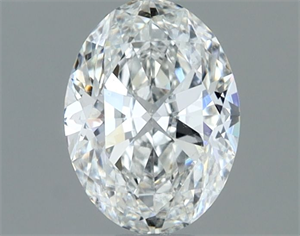 Picture of Natural Diamond 1.00 Carats, Oval with  Cut, G Color, SI1 Clarity and Certified by GIA