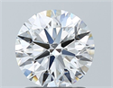 Diamante Natural 1.40 quilates, Redondo , Color G, claridad VVS2 y certificado GIA