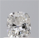 Diamante Natural 0.41 quilates, Del cojín , Color F, claridad VS2 y certificado GIA