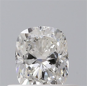 Foto Diamante Natural 0.41 quilates, Del cojín , Color F, claridad VS2 y certificado GIA de