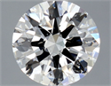 Natural Diamond 1.01 Carats, Round with Excellent Cut, E Color, SI1 Clarity and Certified by IGI