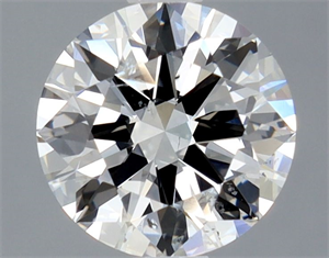 Picture of Natural Diamond 1.01 Carats, Round with Excellent Cut, E Color, SI1 Clarity and Certified by IGI
