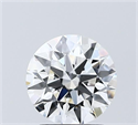 Lab Grown Diamond 1.55 Carats, Round with Ideal Cut, D Color, VVS2 Clarity and Certified by IGI