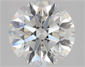 Natural Diamond 2.81 Carats, Round with Excellent Cut, G Color, VS2 Clarity and Certified by GIA