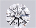 Del inventario de diamantes de laboratorio, 2.06 quilates, Redondo , Color E, claridad VS1 y certificado IGI