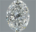 Natural Diamond 2.01 Carats, Oval with  Cut, G Color, VS1 Clarity and Certified by GIA