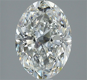 Picture of Natural Diamond 2.01 Carats, Oval with  Cut, G Color, VS1 Clarity and Certified by GIA
