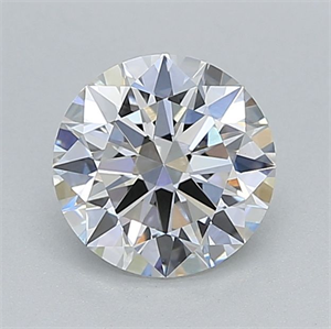 Picture of Lab Grown Diamond 1.02 Carats, Round with Excellent Cut, E Color, VS1 Clarity and Certified by IGI