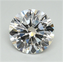 Lab Grown Diamond 2.36 Carats, Round with Excellent Cut, G Color, VS1 Clarity and Certified by IGI