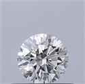 Diamante Natural 0.40 quilates, Redondo , Color D, claridad VVS2 y certificado GIA