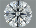 Diamante Natural 0.70 quilates, Redondo , Color J, claridad SI2 y certificado GIA
