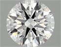 Lab Grown Diamond 1.62 Carats, Round with Ideal Cut, E Color, VS1 Clarity and Certified by IGI