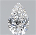 Diamante Natural 0.70 quilates, De pera , Color D, claridad VS1 y certificado GIA