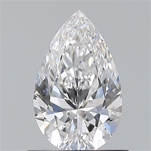 Foto Diamante Natural 0.70 quilates, De pera , Color D, claridad VS1 y certificado GIA de