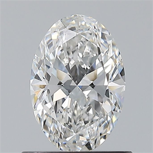 Picture of Natural Diamond 0.70 Carats, Oval with  Cut, E Color, VVS1 Clarity and Certified by GIA