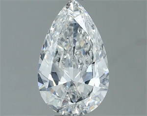Foto Diamante Natural 0.80 quilates, De pera , Color E, claridad SI2 y certificado GIA de