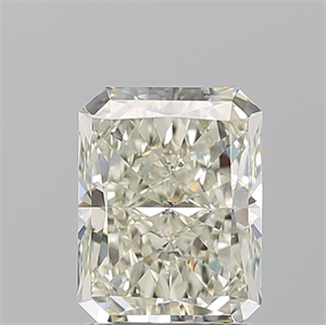 Picture of Natural Diamond 1.50 Carats, Radiant with  Cut, L Color, SI1 Clarity and Certified by GIA