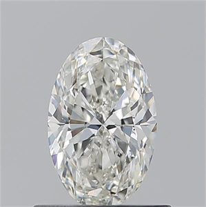 Picture of Natural Diamond 0.70 Carats, Oval with  Cut, I Color, VS2 Clarity and Certified by GIA