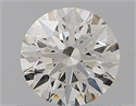 Diamante Natural 0.59 quilates, Redondo , Color H, claridad VVS1 y certificado GIA