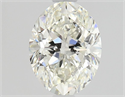 Diamante Natural 0.92 quilates, Ovalado , Color J, claridad VVS1 y certificado GIA