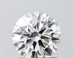 Picture of Lab Grown Diamond 1.21 Carats, Round with Ideal Cut, D Color, VVS2 Clarity and Certified by IGI