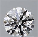 Del inventario de diamantes de laboratorio, 1.03 quilates, Redondo , Color D, claridad VVS2 y certificado IGI