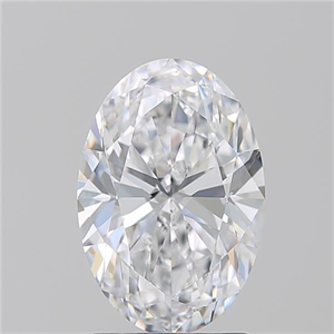 Picture of Natural Diamond 2.01 Carats, Oval with  Cut, D Color, VS1 Clarity and Certified by GIA